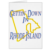 Rhode - ilha - Getting para baixo Cartoes