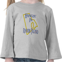 Rhode - ilha - Hangin Camiseta