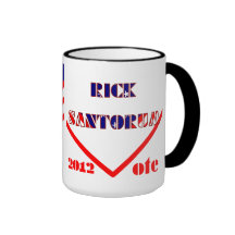 Rick Santorum Caneca