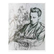 Rilke - esboço cartão postal