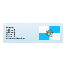 Rio de Janeiro, Brasil Cartoes De Visitas