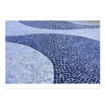 Rio de Janeiro, praia de Copacabana Cartao Postal