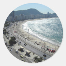 Rio de Janiero Adesivos Redondos