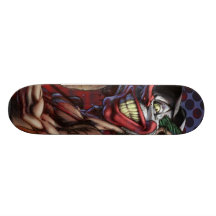Risque a plataforma do palhaço skate personalizado