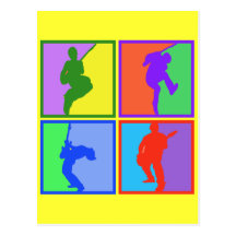 ROCHA DA GUITARRA DO POP ART CARTÃO POSTAL