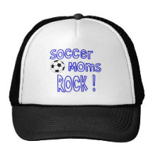 Rocha das mães do futebol! (azul) bonés
