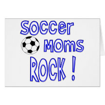 Rocha das mães do futebol! (azul) cartão