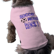 Rocha das mães do futebol! (azul) roupa pet