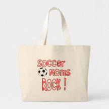 Rocha das mães do futebol! bolsa para compras
