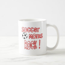 Rocha das mães do futebol! canecas