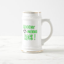 Rocha das mães do futebol! (verde) caneca