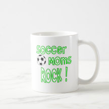 Rocha das mães do futebol! (verde) caneca
