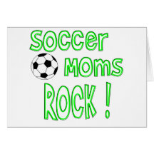 Rocha das mães do futebol! (verde) cartao