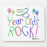 Rocha das pessoas de 58 anos! mouse pad