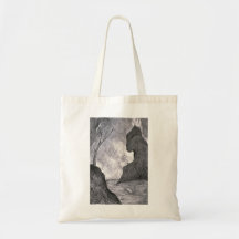 Rocha do monstro bolsa para compras