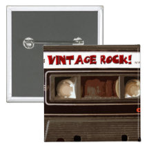 Rocha do vintage boton