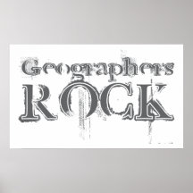 Rocha dos geógrafos pôsteres