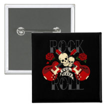 Rocha & rolo para sempre! - Pin no botão Botons