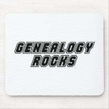 Rochas da árvore genealógica mousepad
