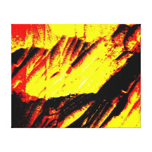 ROCHAS DA LAVA IMPRESSÃO EM TELA CANVAS