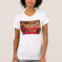Rochas de Darwin Camisetas