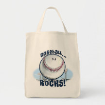 Rochas do basebol do smiley por estúdios de Mudge Bolsa