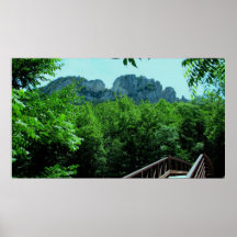 Rochas do Seneca, West Virginia Posters