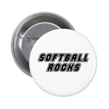 Rochas do softball pins