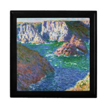 Rochas no Belle-Ile Claude Monet Porta Jóia