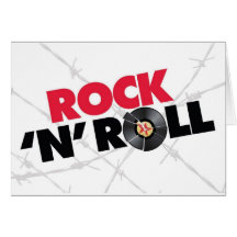 Rock and roll! - Cartão romance