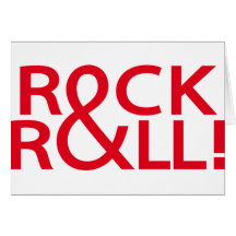 rock guitars cartão