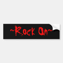 ~Rock On~ Adesivo