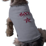 RockStar Camiseta Para Caes