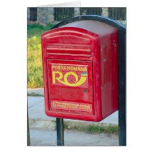 Romania, caixa do cargo cartoes