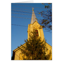 Romania, igreja local cartoes
