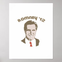 ROMNEY RETRO '12 POSTERES