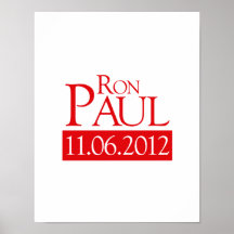 RON PAUL 11.06.2012 - POSTER