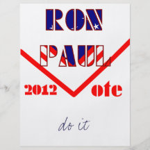 Ron Paul 2 Panfletos