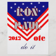 Ron Paul Panfleto Coloridos