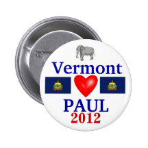 Ron Paul Vermont 2012 Boton