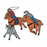 Roping da equipe jaqueta bordada