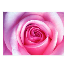 Rosa Convites Personalizado