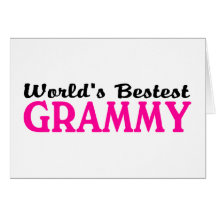 Rosa de Bestest Grammy dos mundos Cartões
