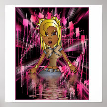 rosa do pop poster