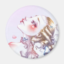 Rosa Versailles Imãs De Refrigerador