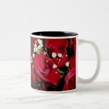 Rosas & caneca da respiração do bebê