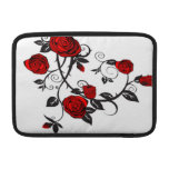 Rosas vermelhas bolsas para MacBook air