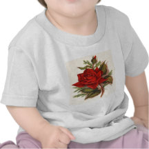 Rosas vermelhas tshirt