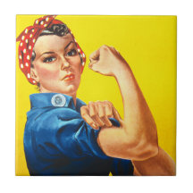 Rosie o azulejo do rebitador