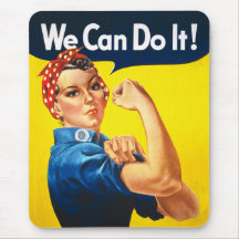 Rosie o rebitador, nós podemos fazê-lo! mousepads